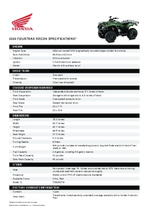 All-terrain vehicles (ATVs) & Quads Honda TRX250TM 