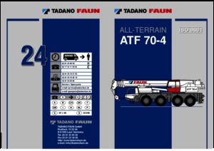 All-terrain Cranes Tadano ATF 70-4 (8x6x8)