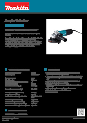 Angle Grinders Makita 9558HNR
