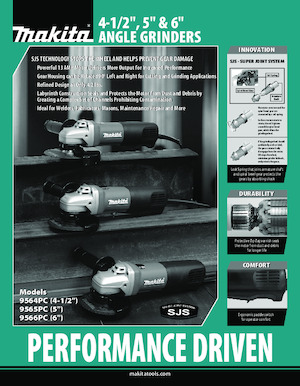 Angle Grinders Makita 9565PC