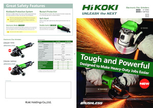 Angle Grinders HiKOKI G13BYEQ2