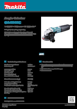 Angle Grinders Makita GA4540C
