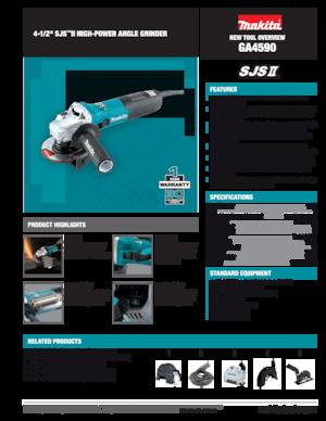 Angle Grinders Makita GA4590