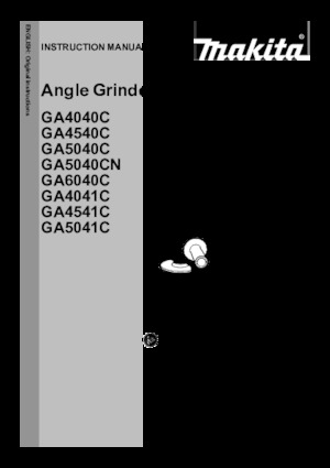 Angle Grinders Makita GA5040CN01