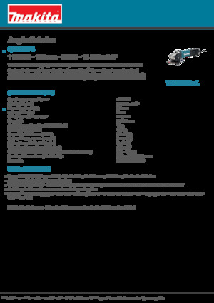 Angle Grinders Makita GA5094