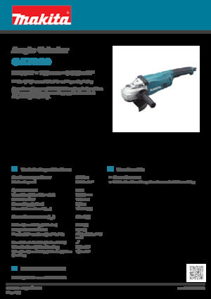 Açılı öğütücüler Makita GA7020