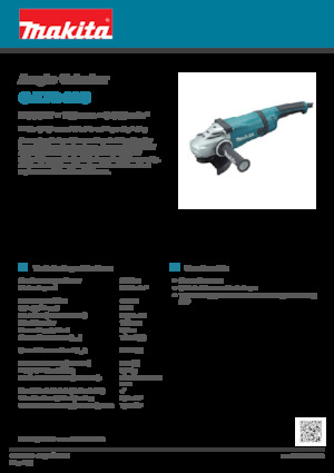 Açılı öğütücüler Makita GA7040S