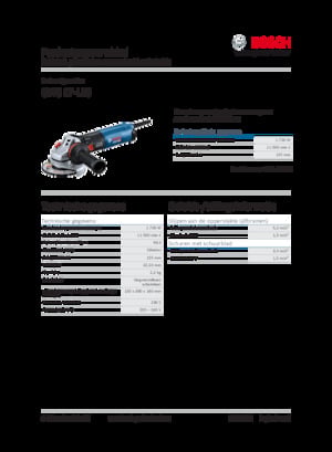 Angle Grinders Bosch GWS 17-125