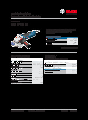 Açılı öğütücüler Bosch GWS 17-125 CIT