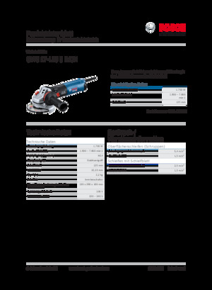 Angle Grinders Bosch GWS 17-125 S INOX