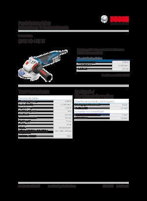 Angle Grinders Bosch GWS 19-125 CI
