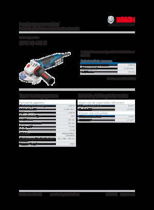 Angle Grinders Bosch GWS 19-125 CI