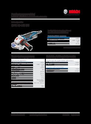 Angle Grinders Bosch GWS 19-125 CIE