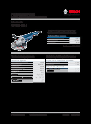 Angle Grinders Bosch GWS 20-230 J