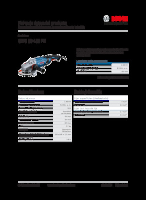 Angle Grinders Bosch GWS 30-180 PB