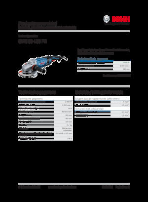Angle Grinders Bosch GWS 30-180 PB