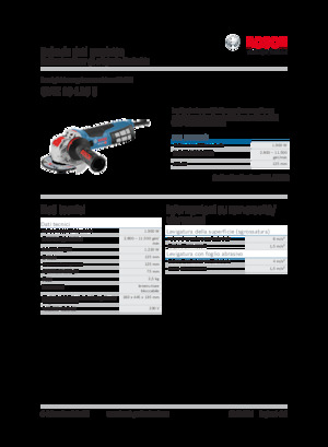 Angle Grinders Bosch GWX 19-125 S