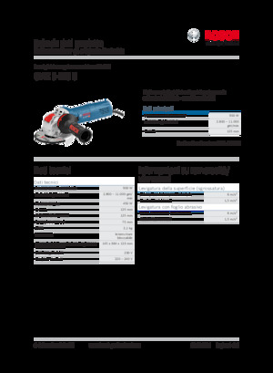 Angle Grinders Bosch GWX 9-125 S