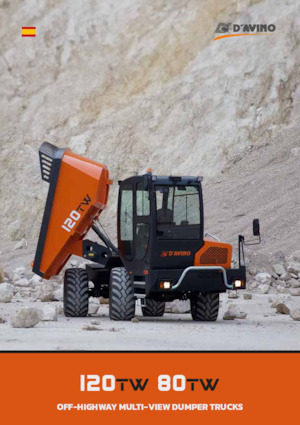 Rigid Dump Trucks D´AVINO 120 TW 