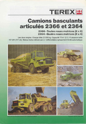 Articulated Dump Trucks Terex 2364