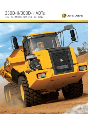Articulated Dump Trucks John Deere Construction 300D II