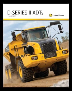 Articulated Dump Trucks John Deere Construction 300D
