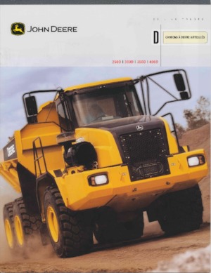 Articulated Dump Trucks John Deere Construction 300D