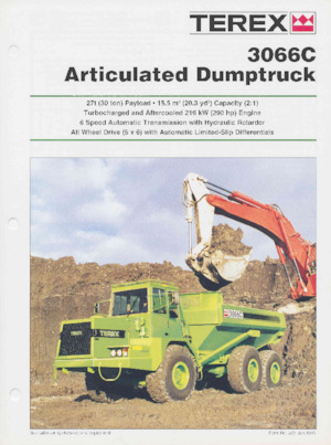 Articulated Dump Trucks Terex 3066C