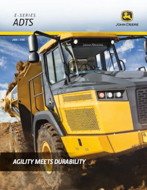 Articulated Dump Trucks John Deere Construction 260E