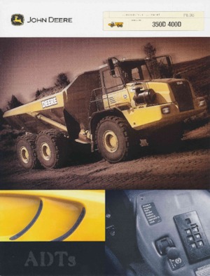 Articulated Dump Trucks John Deere Construction 350D