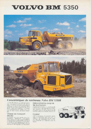 Articulated Dump Trucks Volvo 5350