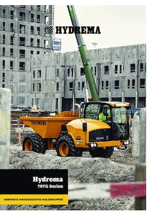 Mafsallı damperli kamyonlar Hydrema 707G