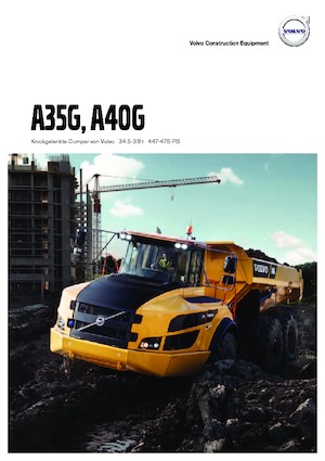 Articulated Dump Trucks Volvo A40G
