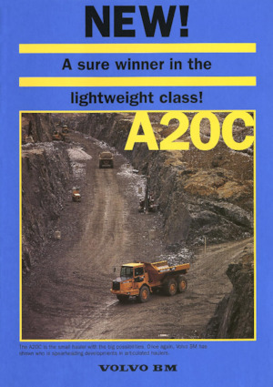 Articulated Dump Trucks Volvo A20C
