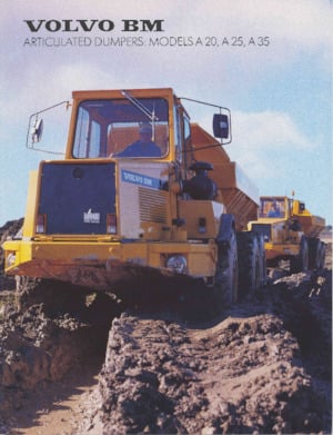 Articulated Dump Trucks Volvo A20