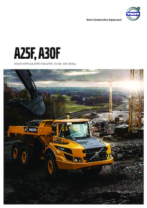 Articulated Dump Trucks Volvo A25F