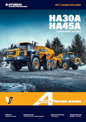 Articulated Dump Trucks Hyundai HA30A ADT