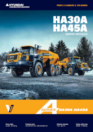 Articulated Dump Trucks Hyundai HA30A ADT