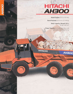 Articulated Dump Trucks Hitachi AH300