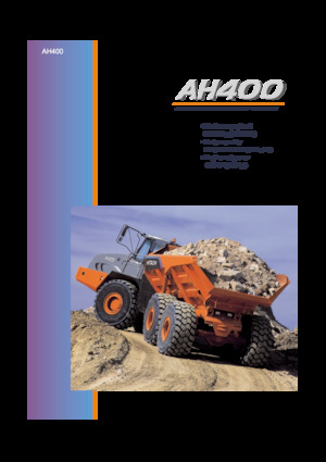 Articulated Dump Trucks Hitachi AH400
