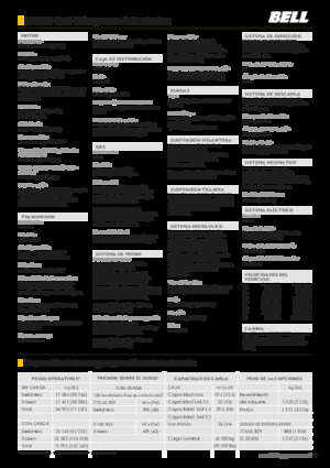 Mafsallı damperli kamyonlar Bell B45E 4x4