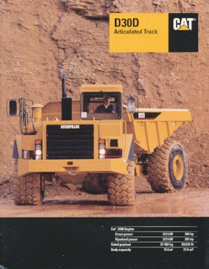 Articulated Dump Trucks Caterpillar D30D