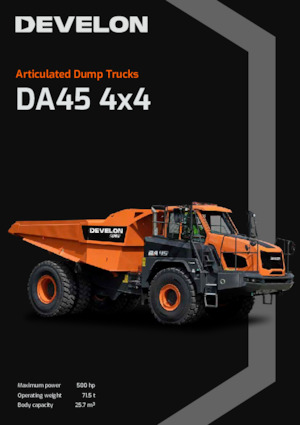 Articulated Dump Trucks Develon DA45-7 4x4 