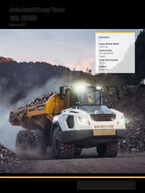 Articulated Dump Trucks Liebherr TA230 Litronic