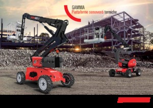 Tekerlekli Mafsall Bomlu Asansörler Manitou 200 ATJ-X