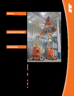 Wheeled Articulating Boom Lifts JLG E400AJPN