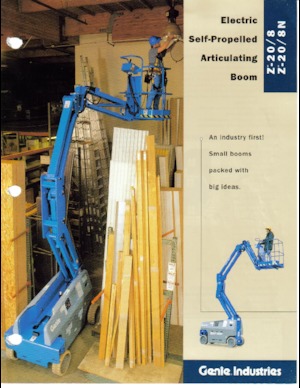 Wheeled Articulating Boom Lifts Genie Z 20/8 E