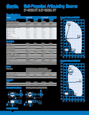 Tekerlekli Mafsall Bomlu Asansörler Genie Z-45/25 J RT