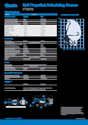 Wheeled Articulating Boom Lifts Genie Z-33/18