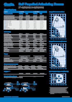 Wheeled Articulating Boom Lifts Genie Z-40/23N